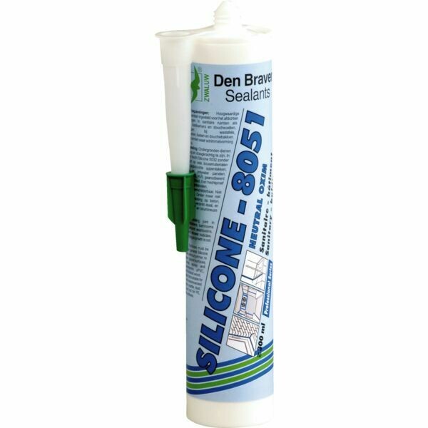 25 CARTOUCHES DE MASTIC SILICONE NEUTRE 8051 - 300ML