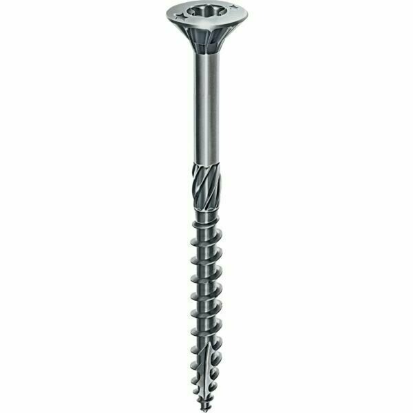 VIS ROCKET CHARPENTE ACIER ZINGUÉ 8X140MM (BOÎTE DE 50)