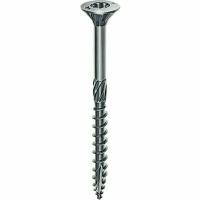 VIS ROCKET CHARPENTE ACIER ZINGUÉ 8X140MM (BOÎTE DE 50)