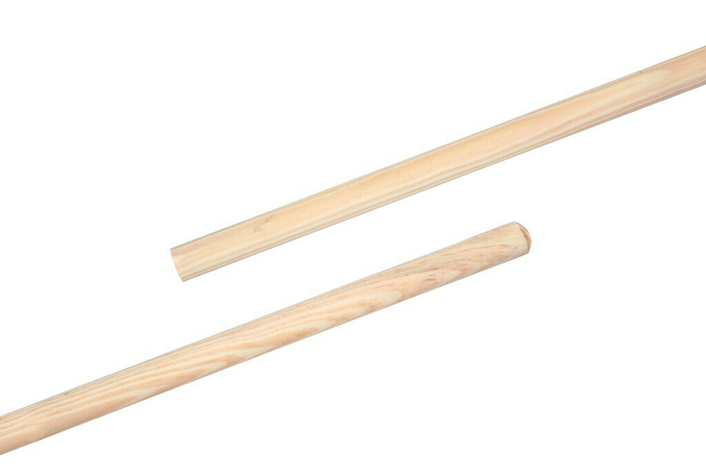 MANCHE PELLE DROIT - BOIS DUR