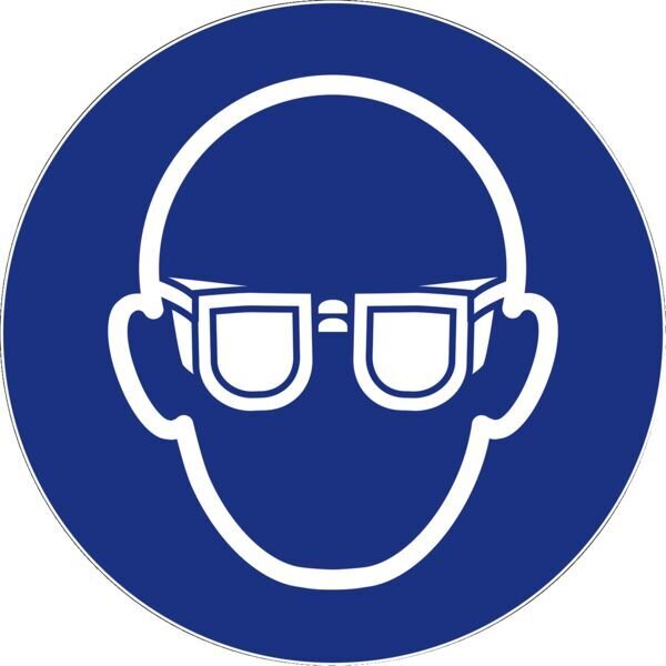 DISQUE 300MM - PORT OBLIGATOIRE DE LUNETTES DE PROTECTION