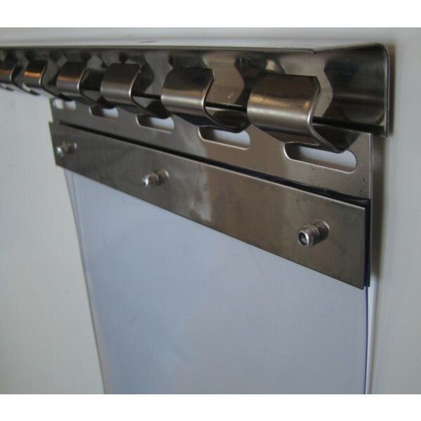 PROFILÉ INOX POUR LANIÈRE PVC