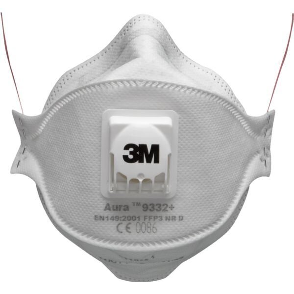 MASQUE ANTIPOUSSIéRE AURA FFP1 AVEC SOUPAPE SRIEÊ9312+ LE MASQUE ANTIPOUSSIéRE AURA SRIEÊ9312+ OFFRE UNE PROTECTION RESPIRATOIRE FFP1 IL EST DOT D&#39;UNE CONCEPTION Ë 3ÊPANNEAUX PLIABLES Ë FAIBLE RSISTANCE RESPIRATOIRE