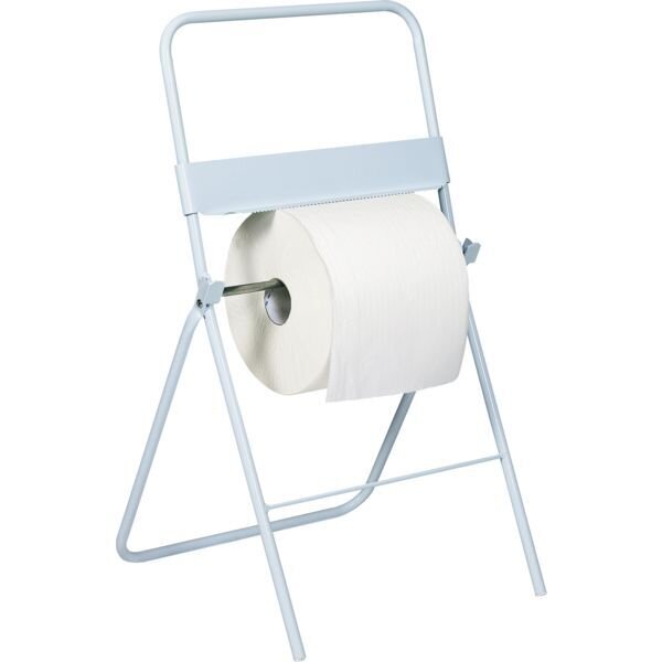 DEROULEUR BOBINE DE PAPIER MURAL AVEC DECOUPE-BOBINO-BLANC