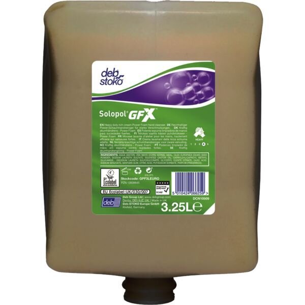 MOUSSE LAVANTE D&#39;ATELIER GRITTYFOAM AVEC MICROBILLES - BIDON3.25 L