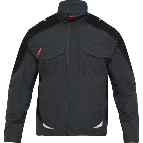 GALAXY BLOUSON DE TRAVAIL GRIS ANTHRACITE/NOIR 65% POLYESTER/ 35% BOMULD