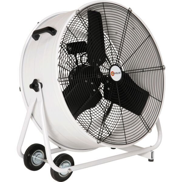 VENTILATEUR HELICOIDE ORIENTABLE MOBILE SUR ROUES DIAMETRE 600 -