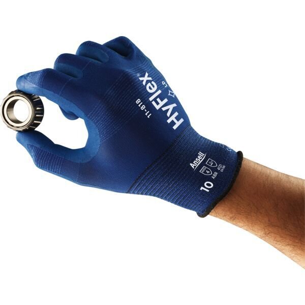 ENDUCTION EN MOUSSE NITRILE ANSELL FORTIX SUR SUPPORT EN TAILLE 11 184 93-11