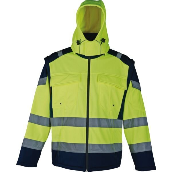 VESTE COUPE VENT ORANGE FLUO S