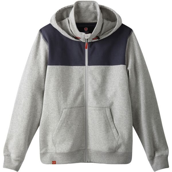 17OCAMPO14 13 PTS SWEAT OUVRANT COULEUR HEATHER GREY