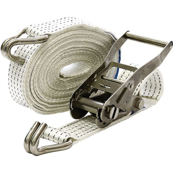 SANGLE D&#39;ARRIMAGE 2 PARTIES CROCHETS FERMÉS INOX - 4000 KG