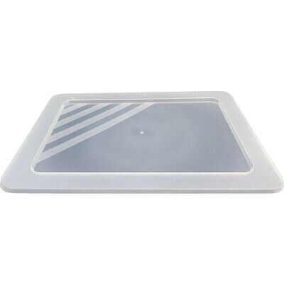 COUVERCLE POUR BAC DE RANGEMENT NOVABAC TRANSPARENT - 54 L