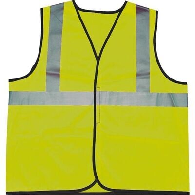 GILET HTE VIS. ORANGE T.L