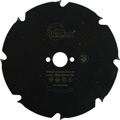 LAME DE SCIE CIRCULAIRE DIAMANT - 160MM 8 DENTS