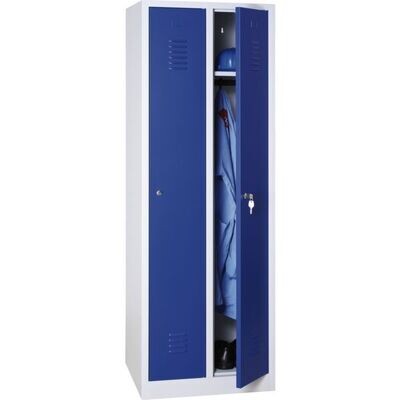 VESTIAIRE MONOBLOC - INDUSTRIE SALISSANTE - 2 CASES