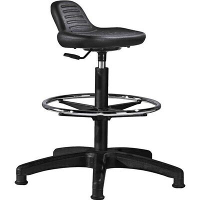 ASSIS-DEBOUT POLYURÉTHANE - ASSISE FIXE HAUTE AVEC REPOSE PIEDS