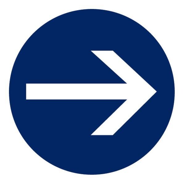 DISQUE 300MM - SENS OBLIGATOIRE
