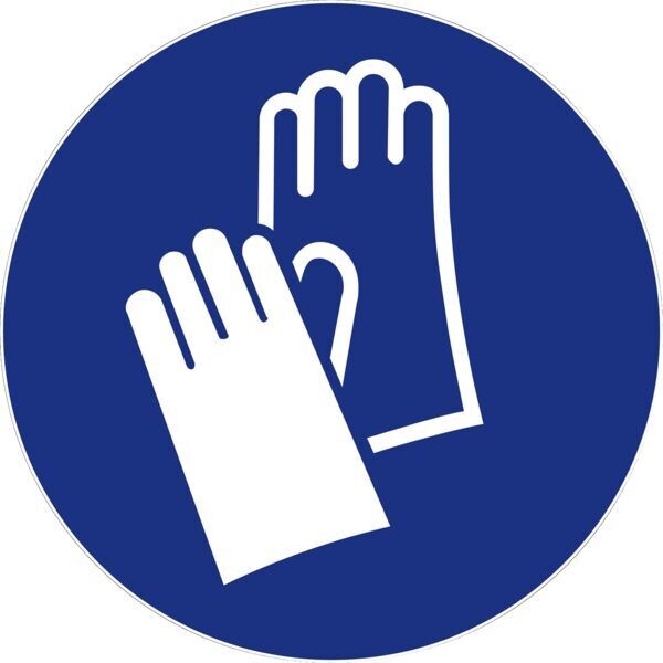 DISQUE 300MM - PORT OBLIGATOIRE DE GANTS DE PROTECTION
