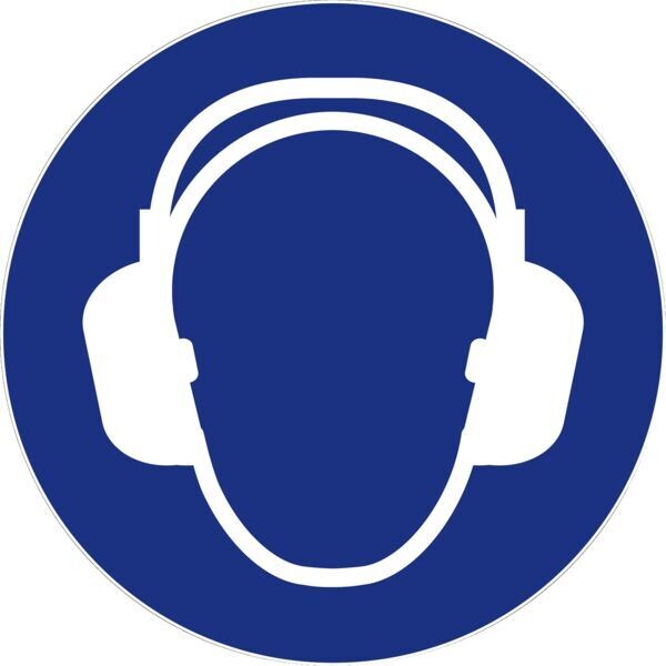 DISQUE 300MM - PORT OBLIGATOIRE D&#39;UN CASQUE ANTIBRUIT