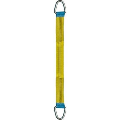 ÉLINGUE SANGLE PLATE À ANNEAUX (MÂLE ET FEMELLE)