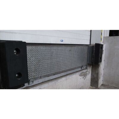 BUTÉE DE QUAI - PLATINE DE FIXATION - 300X250X10MM