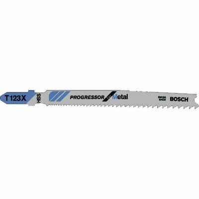 CARTE DE 5 LAMES DE SCIE SAUTEUSE T123XF