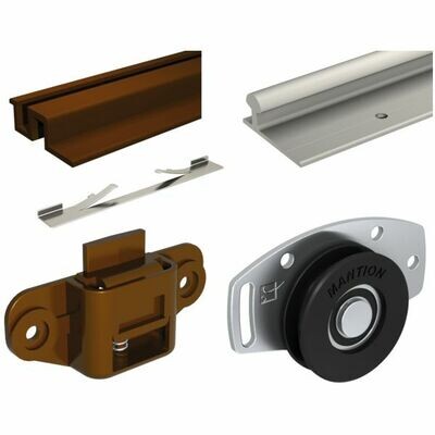 ENSEMBLE POUR 2 PORTES 60KG - BAIE 2M