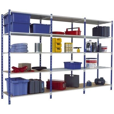 RAYONNAGE LÉGER FLIP - 500 MM - LOT DE 5 ISOBOIS