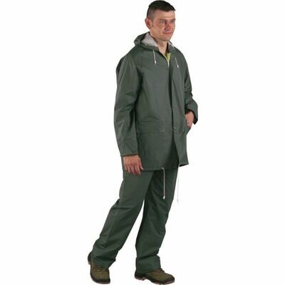 ENSEMBLE DE PLUIE PVC - VERT