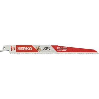 CARTE DE 5 LAMES DE SCIE SABRE - 150X22X1,6MM