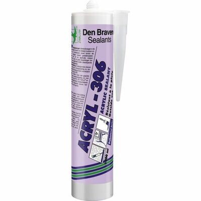 MASTIC ACRYLIQUE ACRYL 306 - 25 CARTOUCHES DE 300ML