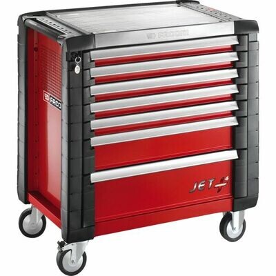 SERVANTE 7 TIROIRS JET.7 - NOIR - 195KG