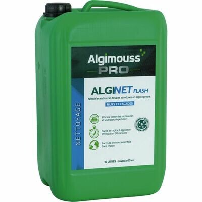 NETTOYANT DE FAÇADE ALGINET FLASH - BIDON DE 10L