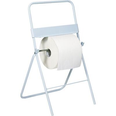 DEROULEUR BOBINE DE PAPIER SUR PIED-BOBINO-BLANC