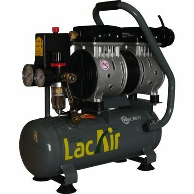 COMPRESSEUR PORTABLE SILENCIEUX AVEC CHASSIS 6L - 3,6M3/H