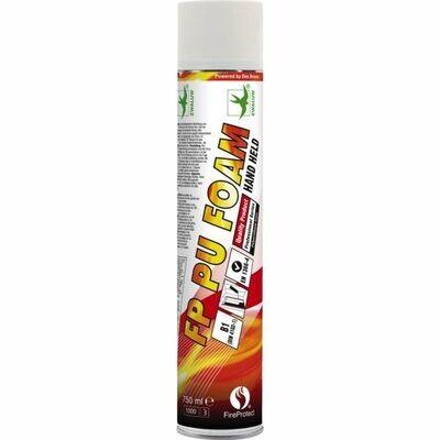 MOUSSE POLYURÉTHANE FIRE PROTECT - AÉROSOL MANUEL 750 ML