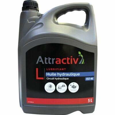 HUILE HYDRAULIQUE ATTRACTIV&#39; HYDRO 46 - BIDON DE 5L