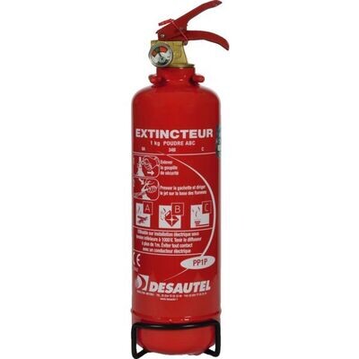 EXTINCTEUR POUDRE ABC - 2KG