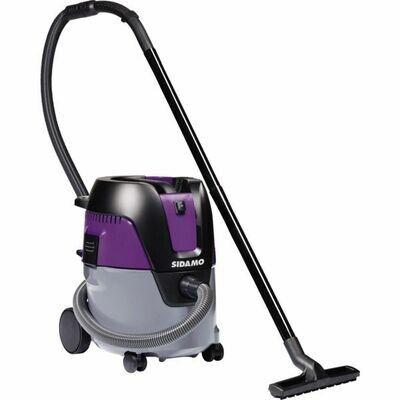 ASPIRATEUR EAU ET POUSSIÈRES 20L AVEC PRISE D&#39;AVERTISSEMENT