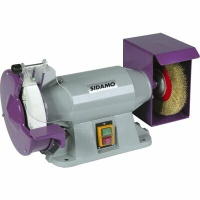 TOURET À MEULER MEULE/BROSSER - 200MM