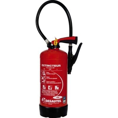 EXTINCTEUR POUDRE ABC MURAL - 9KG
