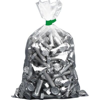 1000 SACS PLASTIQUES HAUTE RÉSISTANCE - 150 X 180 MM