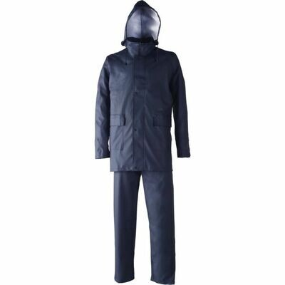 ENSEMBLE DE PLUIE PU/PVC - BLEU