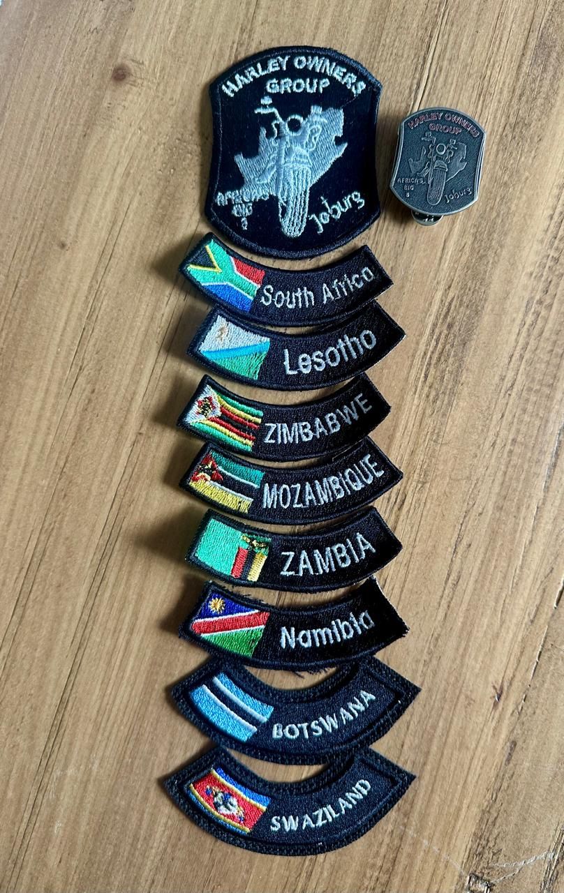 BIG 8 - Country Patches