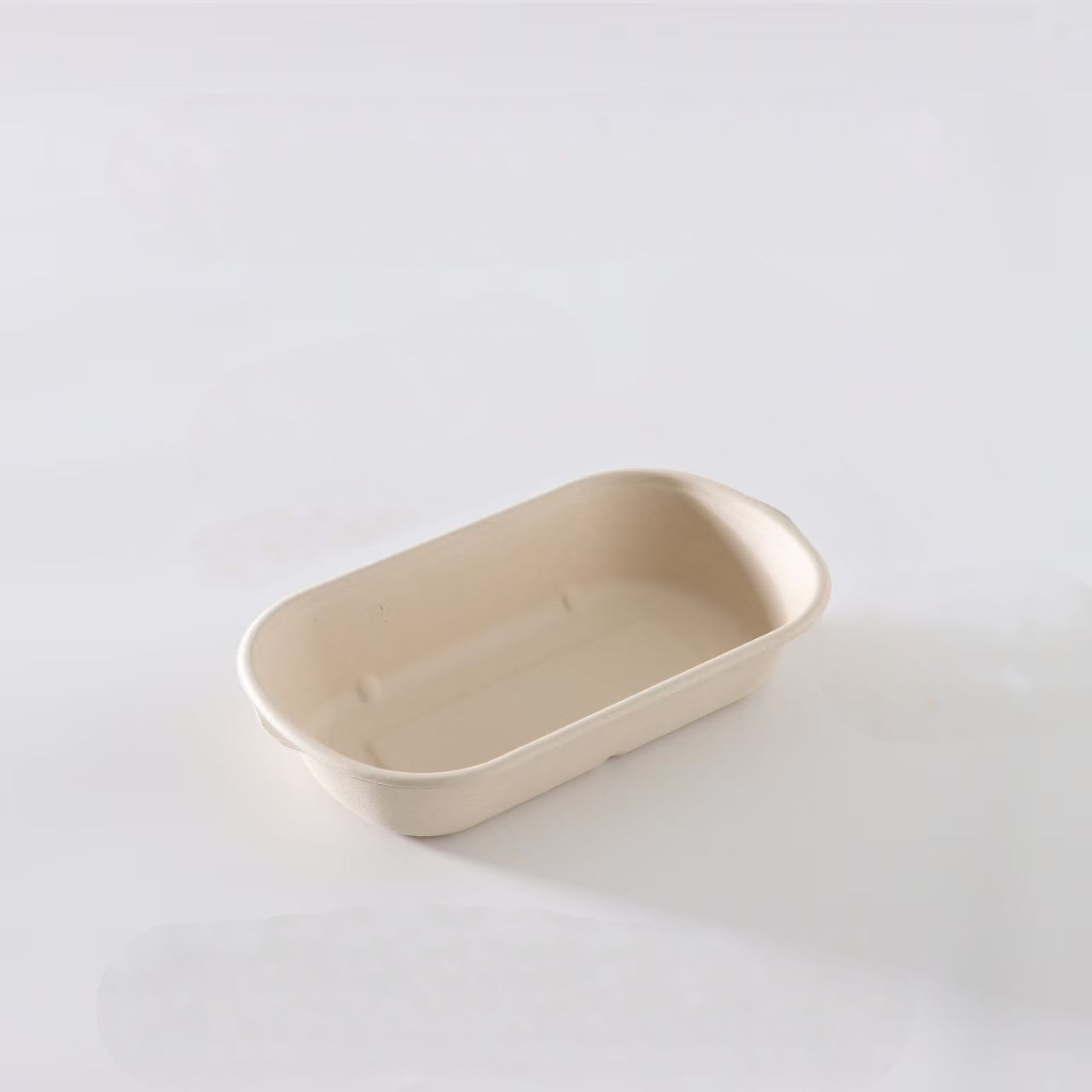 Take Away Schale 850ml ungeteilt, 23.5 x 13.5 x 4.5cm, Packung à 500 Stück mit Deckel
