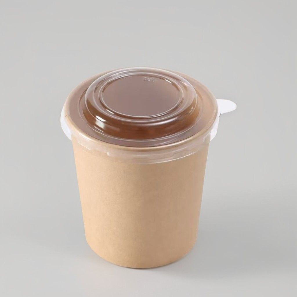 Suppenbecher 480ml Karton mit Deckel 500 Stück