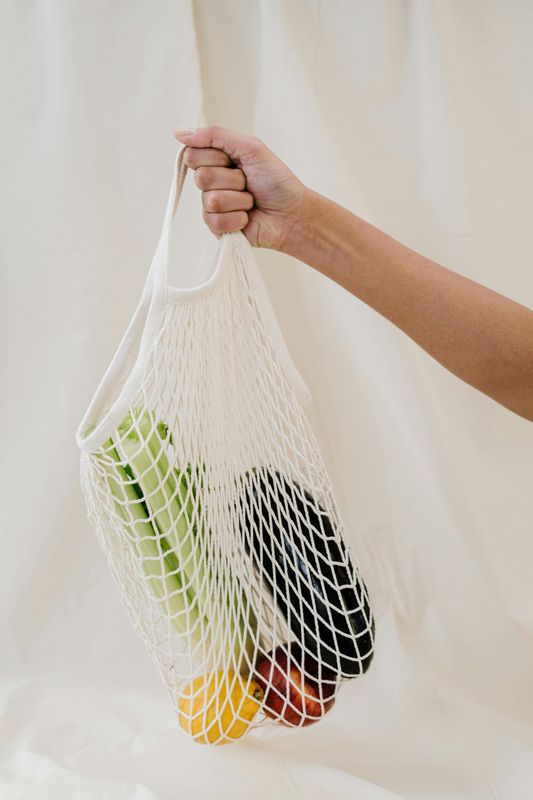 Reusable Mesh Produce Bags – Set of 9