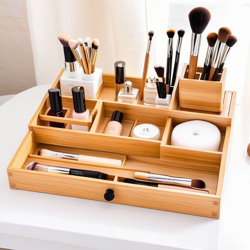 Makeup Organizer – Acrylic or Bamboo