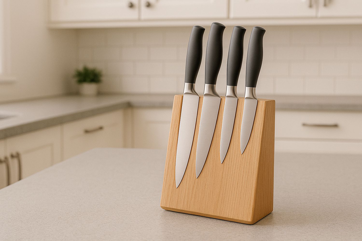 Wooden Knife Organizer – Style &amp; Order for Your Kitchen