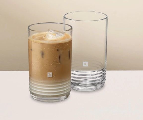 Barista Recipe Large - Glass Set of 2 glasses - 480 ml